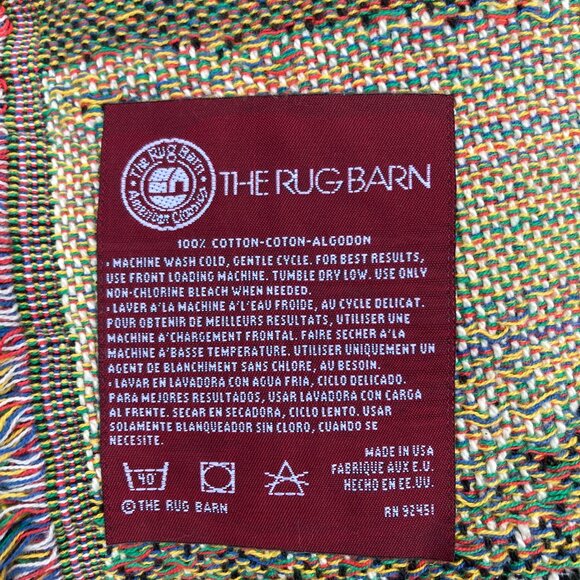 Led Zeppelin Starship Tapestry Throw Blanket The Rug Barn 53 x 65 - Picture 4 of 4